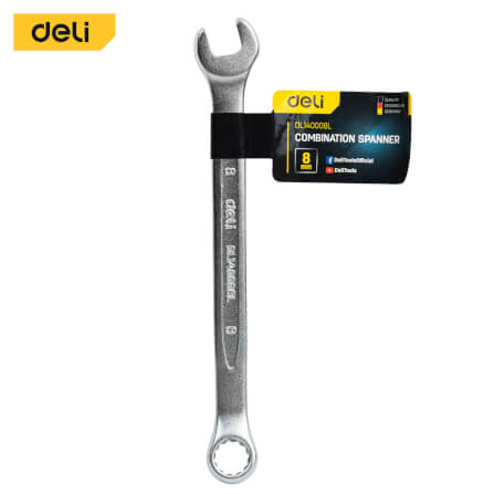 ประแจปากตาย DELI EDL140008L-SL-01 8มม_0